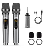 Amazon.co.jp: XIAOKOA ダイナミックマイク ワイヤレスマイク ハンズ